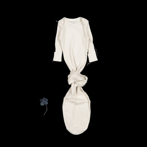 the-baby-gown-cream Lovely Littles - Sophia's StyleBaby Gown-1