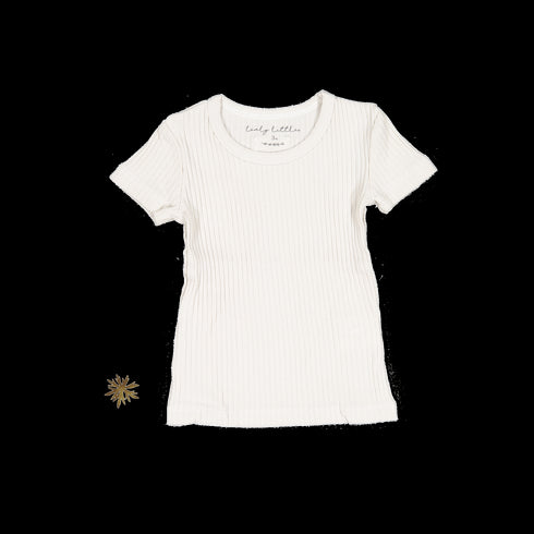 the-short-sleeve-tee-cream Lovely Littles - Sophia's StyleShort Sleeve Tee-1
