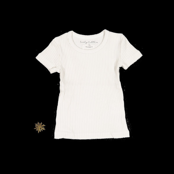 the-short-sleeve-tee-cream Lovely Littles - Sophia's StyleShort Sleeve Tee-1