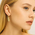 isabella-eternal-drops-dainty-teardrop-dome-earrings-Sophia's Style-2