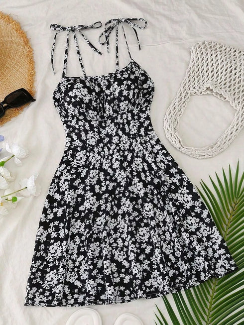 floral-print-tie-strap-mini-dress-OhSoStyled-Sophia's-Style-4