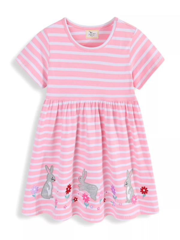 childrens-striped-bunny-embroidered-dress-ohso-kids-sophias-style-1