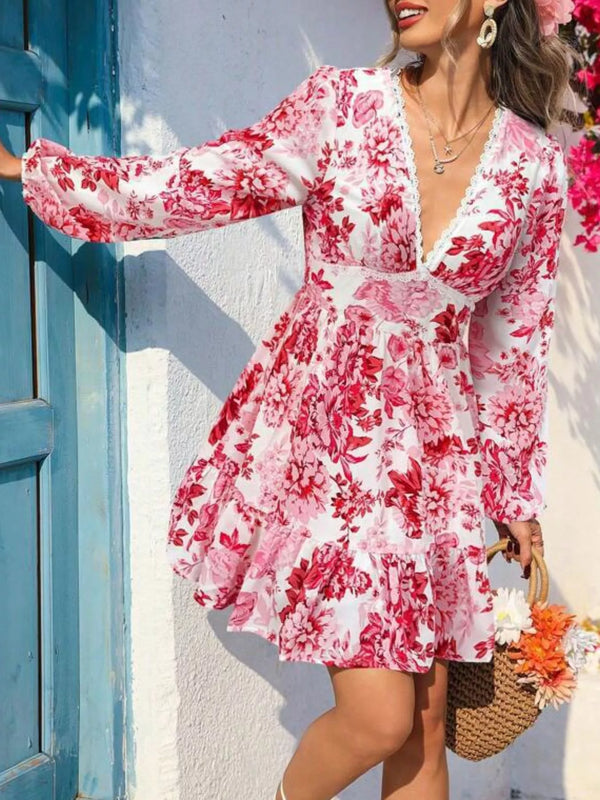 full-size-floral-v-neck-long-sleeve-dress-plus-size-OhSoStyled-Sophia's-Style-1