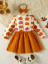 childrens-pumpkin-print-ruffle-dress-with-bow-headband-ohso-kids-sophias-style-2