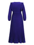 pleated-surplice-tie-waist-maxi-dress Sophia's Trends - Sophia's Style--