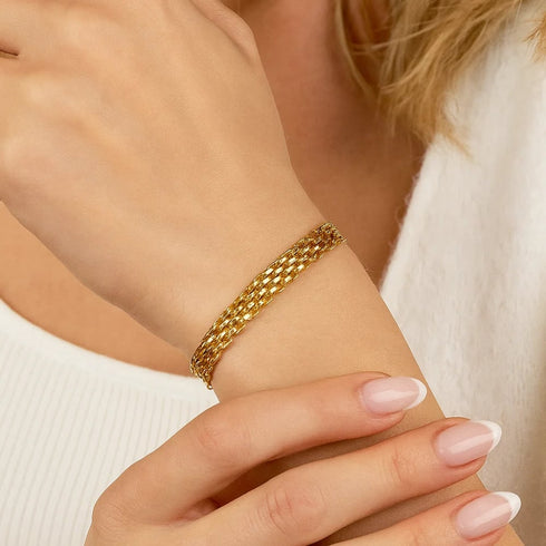 elena-adjustable-stackable-link-bracelet-Sophia's Style-5