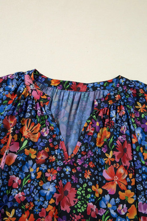 floral-print-flounce-sleeve-dress-OhSoStyled-Sophia's-Style-8