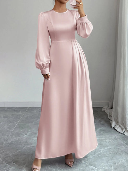 satin-long-sleeve-maxi-dress-OhSoStyled-Sophia's-Style-4