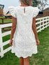 eyelet-round-neck-ruffled-cap-sleeve-dress OhSoStyled - Sophia's Style-3