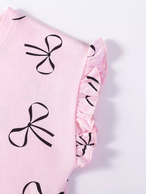 childrens-bow-print-ruffle-sleeve-casual-dress-ohso-kids-sophias-style-4