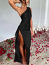 one-shoulder-satin-dress-with-high-slit-OhSoStyled-Sophia's-Style-11