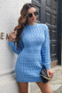 cable-knit-openwork-sweater-dress-Sophia's Style-5
