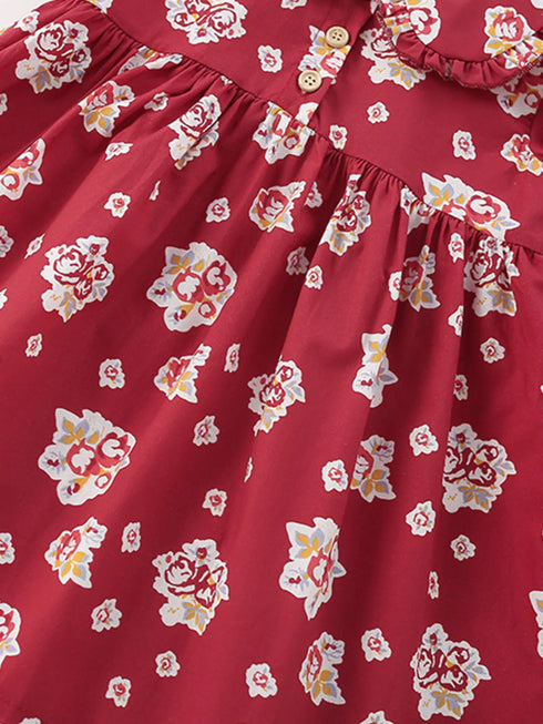 childrens-floral-print-ruffle-collar-button-front-dress-ohso-kids-sophias-style-4