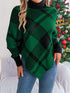 plaid-turtleneck-batwing-sleeve-sweater-Sophia's Style-6