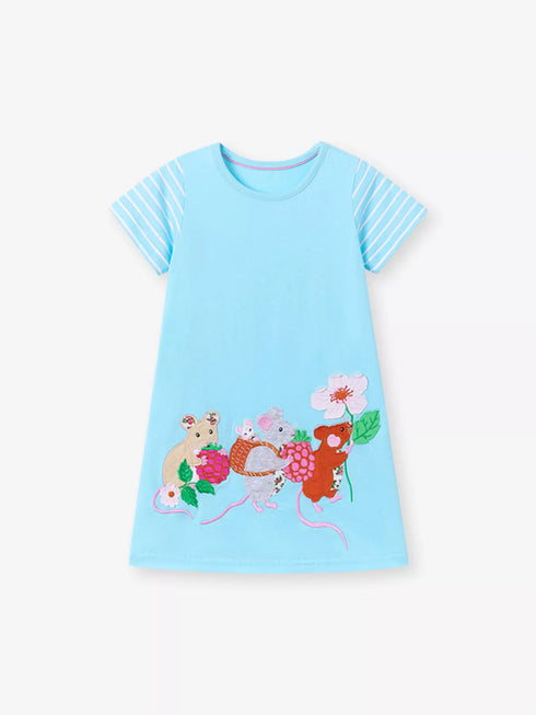 childrens-cartoon-mouse-embroidered-casual-dress-ohso-kids-sophias-styleDresses-1