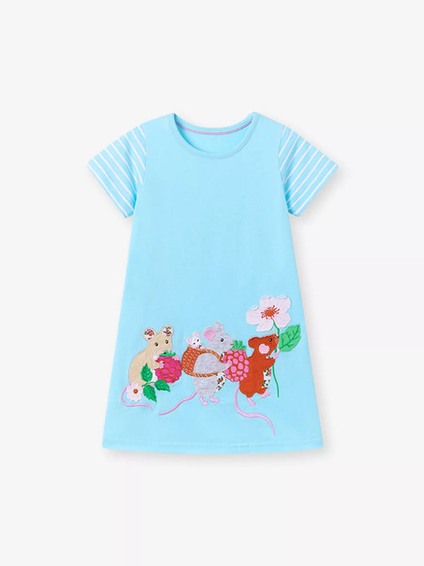 childrens-cartoon-mouse-embroidered-casual-dress-ohso-kids-sophias-styleDresses-1