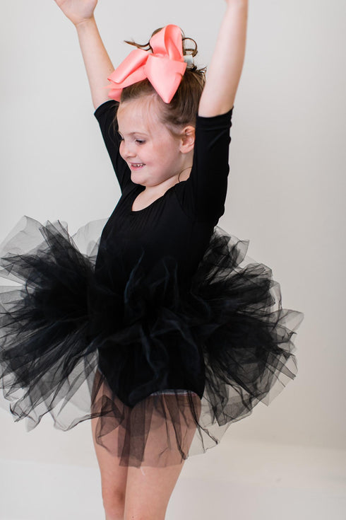 black-3-4-tutu-leotard Mila & Rose - Sophia's Style--4T--5