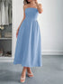 strapless-a-line-midi-dress-with-pockets-OhSoStyled-Sophia's-Style-11