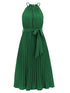 pleated-spaghetti-strap-tie-waist-midi-dress Sophia's Trends - Sophia's Style--