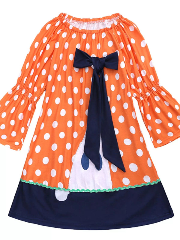 childrens-halloween-ghost-polka-dot-dress-with-bow-ohso-kids-sophias-style-1