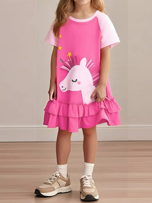 childrens-unicorn-ruffled-hem-dress-ohso-kids-sophias-style-2