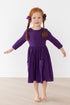 purple-3-4-sleeve-pocket-twirl-dress Mila & Rose - Sophia's Style-2