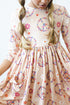 flower-child-3-4-sleeve-pocket-twirl-dress Mila & Rose - Sophia's Style-Flower Child 3/4 Sleeve Pocket Twirl Dress-6-12M--1