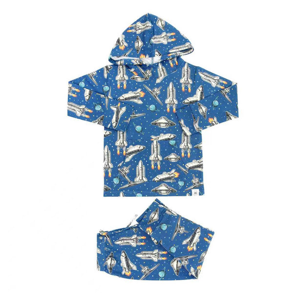 Deep In Orbit Hooded Jogger Set