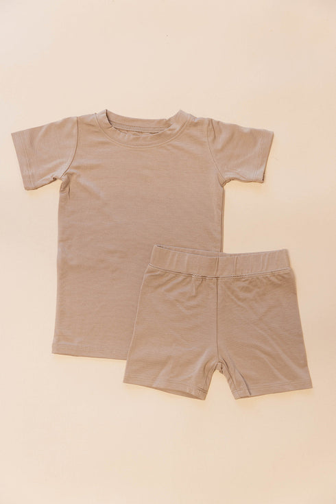 desert-lark-cloudblend™-short-sleeve-pajamas-set Wildbird - Sophia's StyleBaby & Toddler Sleepwear-1