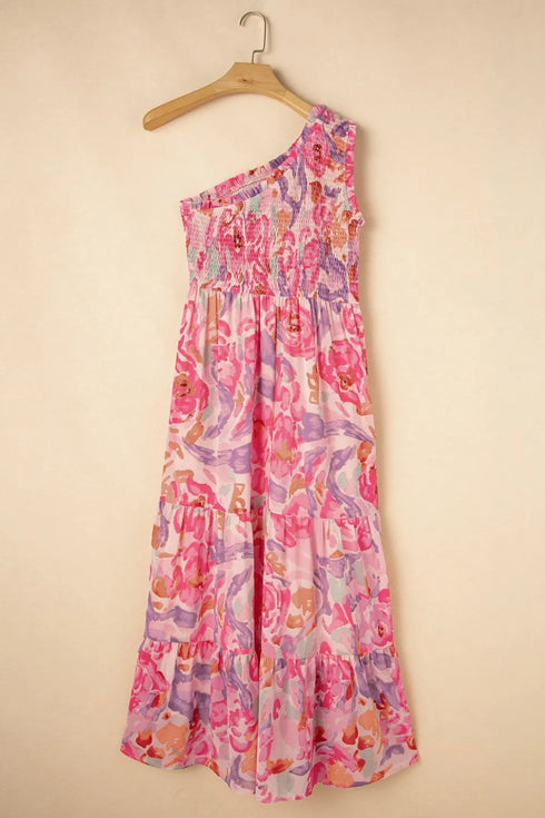 floral-print-shirred-one-shoulder-maxi-dress OhSoStyled at Sophia's Style-6