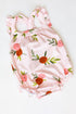 tangerine-ruffle-cross-back-romper Mila & Rose - Sophia's StyleRuffle Cross Back Romper-1