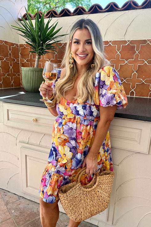 diego-babydoll-mini-dress-pansy Buddy Love - Sophia's Style-Diego Babydoll Mini Dress - Pansy-Pansy-XS-1