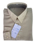 Dark Taupe Rafael Boys Microfiber Long Sleeve Dress Shirt 2T-16