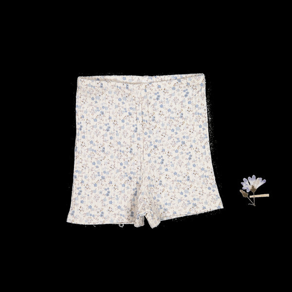 the-printed-short-dusty-blue-floral Lovely Littles - Sophia's StyleShort-1