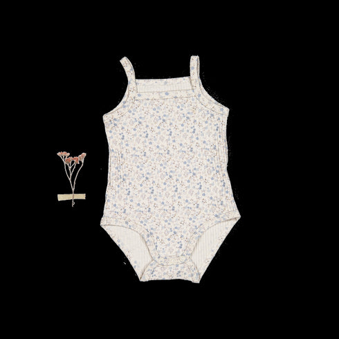 the-printed-tank-onesie-dusty-blue-floral Lovely Littles - Sophia's StyleTank Onesie-1