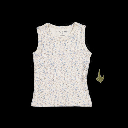 the-printed-tank-dusty-blue-floral Lovely Littles - Sophia's StyleTank-1