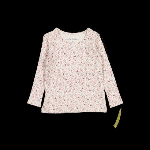the-printed-long-sleeve-tee-dusty-mauve-floral Lovely Littles - Sophia's StyleLong Sleeve Tee-1