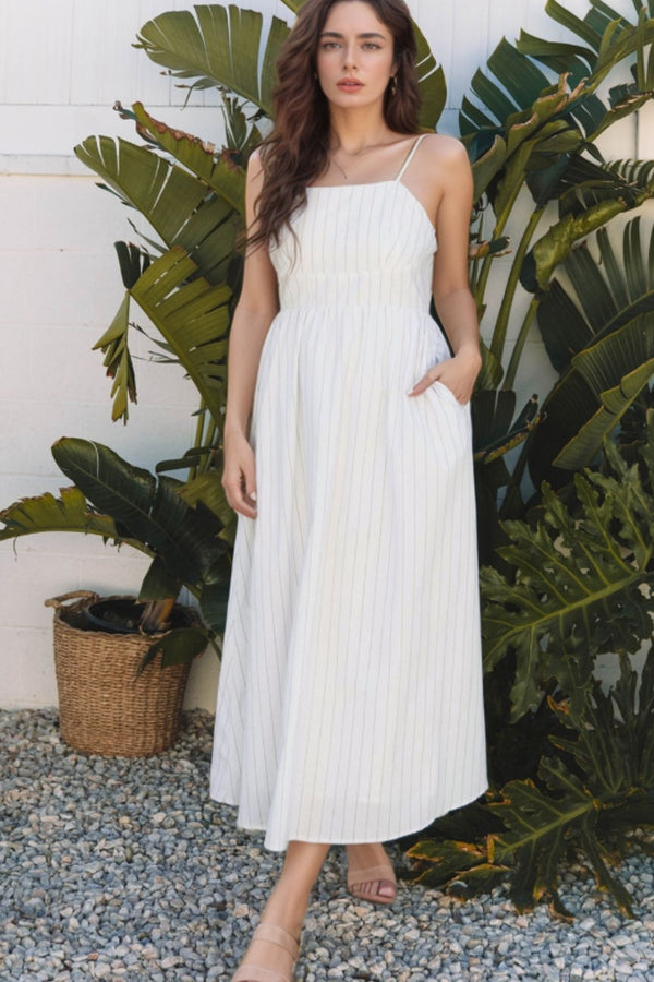 stripe-square-neck-cami-dress-with-pockets OhSoStyled - Sophia's Style-1