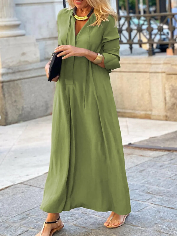 full-size-solid-color-maxi-shirt-dress-plus-size-OhSoStyled-Sophia's-Style-1