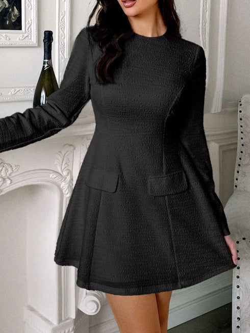 cutout-back-long-sleeve-mini-dress-OhSoStyled-Sophia's-Style-5
