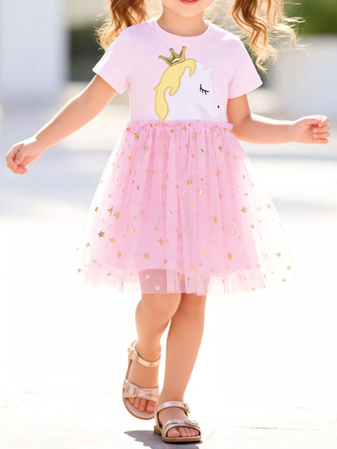childrens-unicorn-princess-star-tulle-dress-ohso-kids-sophias-style-2