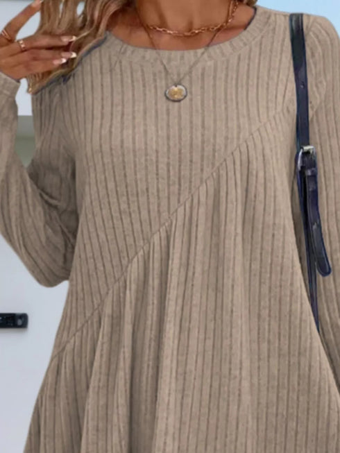 casual-ribbed-knit-long-sleeve-swing-dress-OhSoStyled-Sophia's-Style-11