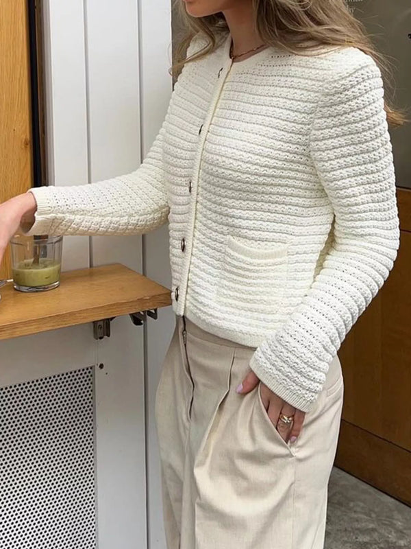 button-down-long-sleeve-cardigan-Sophia's Style-1