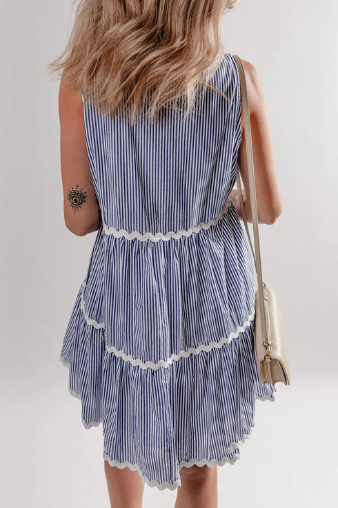 stripe-sleeveless-notched-ric-rac-mini-dress OhSoStyled - Sophia's Style in Light Blue-2