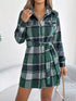 plaid-button-front-tie-waist-shirt-dress-OhSoStyled-Sophia's-Style-2