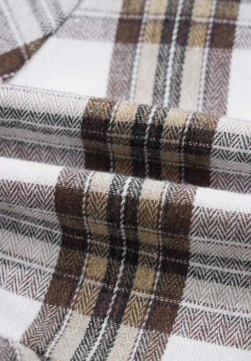 full-size-plaid-collared-neck-balloon-sleeve-mini-shirt-dress-Sophia's Style-11