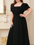 plus-size-square-neck-puff-sleeve-midi-dress-OhSoStyled-Sophia's-Style-6