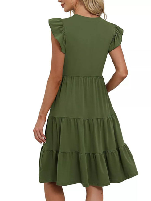 ruffle-sleeve-tiered-midi-dress-OhSoStyled-Sophia's-Style-12
