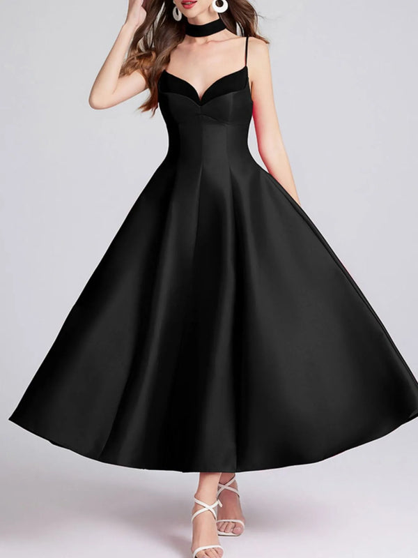 sweetheart-spaghetti-strap-midi-dress-with-collar-OhSoStyled-Sophia's-Style-1