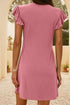 v-neck-ruffled-cap-sleeve-dress OhSoStyled - Sophia's Style in Dusty Pink-8